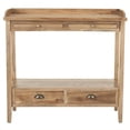 thumbnail image 1 of Safavieh Alice Elm Wood Console in Pickled Oak, 1 of 5