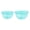 Blue, variant on Lynono Co.,Ltd 2Pcs 3D Printed Aquariums Decoration Floating Bettas Hide with Feeding Rings
