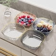 thumbnail image 5 of Multifunctional Fresh Fruit Platter Tray for Parties, Fruit Bowl for Kitchen Counter, Serving Tray Snack Organizer for Candy, Appetizer Snack, Fruit, Nuts, Veggie, Black, 5 of 7