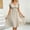 Gray, variant on Dolkfu V-Neck Women Clothing Ditsy Floral Short Sleeve Mid-Length Green Fit & Flare Dresses Regular Garden Vacation Geometric Dresses Green,L