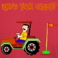 thumbnail image 3 of CafePress - Who's Your Caddy?! Dark T Shirt - Men's Classic Graphic Cotton T-Shirt, 3 of 4