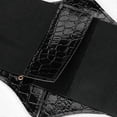 thumbnail image 4 of Corset PU Leather Cummerbunds Strap Belts for Women Banquet Elastic Tight High Waist Slimming Body Shaping Girdle, 4 of 5