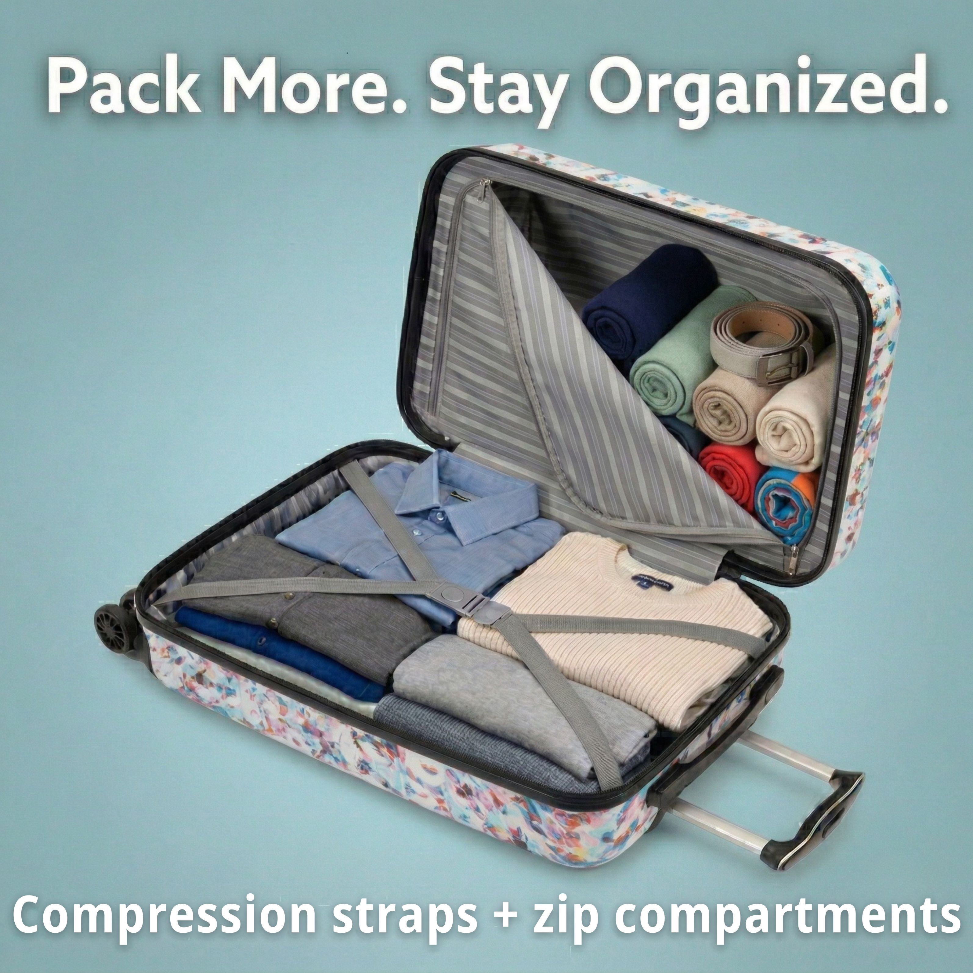 Skyway Luggage Epic 2.0 28" Hardside 8-Wheel Large Check-In Spinner