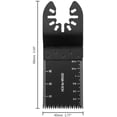 thumbnail image 5 of Paquete de 20 hojas de sierra oscilantes de liberación rápida para herramientas múltiples universales de madera/bimetálicas Herramienta oscilante, 5 of 5