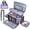 PalePurple-Medium, variant on Round Dot Medium Double Layer Craft & Hobby Storage Bag