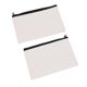 thumbnail image 4 of 60Pcs Canvas Makeup Bags Canvas Zipper Pouch Bags Pencil Case Blank DIY Craft Bags Cosmetic Pouch, 4 of 5