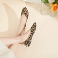 thumbnail image 6 of Women's Fashion Ballet Flats Pointy Toe Flats Mesh Casual Shoes for Women Slip on Shoes(Leopard,US11), 6 of 14