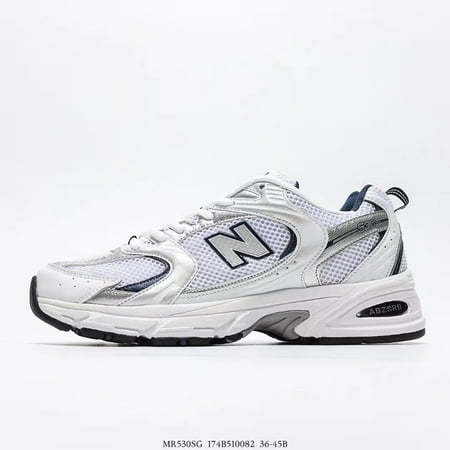 

FZ- Retro breathable running daddy shoes milky white size 37