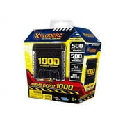 Xploderz 1000 Pack Orange Depot 500 Ready to Fire + 500 Refill Rounds