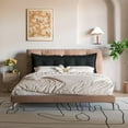thumbnail image 3 of WOWMAX Headboard Pillow Twin Dorm Headboard Twin XL Soft Daybed Pillows Bolster Pillow for Bed & Couch Long Pillow for Bed Decorative, Removable Black Cover, 3 of 6