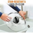thumbnail image 3 of NutriChef Cooking Pot Lid - See-Through Tempered Glass Lids (Works with Model: NCCW12S), 3 of 7