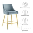 thumbnail image 5 of Modway Discern Performance Velvet Counter Stool-EEI-5474, 5 of 7