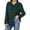 Dark Green, variant on Arlun Plaid Flannel Long Sleeve Shirts for Women Buffalo Checkered Button down Loose Fit Blouse Tops Soft Comfy Fall Winter Stylish Outfits for Layering Dark Green XL