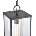 thumbnail image 4 of Elk Home Augusta 7-inch Wide 1-Light Outdoor Pendant in Matte Black, 4 of 6