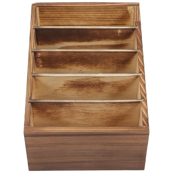 5 Slot Phone Organizer Storage Box for Meeting Room Mobile Phone Holder