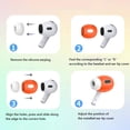 thumbnail image 3 of 5 pares de puntas para los oídos, tapones para los oídos antideslizantes, funda para Audífonos para Airpods Pro 2 2022 Tmvgtek Para estrenar, 3 of 3