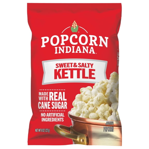 Popcorn, Indiana Kettle Corn Popcorn, 8 Oz.