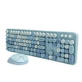 thumbnail image 3 of LAFGUR 2.4Ghz Wireless 104 Key Keyboard and Mouse Set Office Desktop Cute Keyboard for Computer,Keyboard Mouse Set,Home Keyboard Mouse, 3 of 8