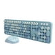 thumbnail image 1 of Teclado Inalámbrico Y Juego De Mouse, 2.4GHz 104 Combos De Mouse De Teclado De Computadora De Escritorio Lindo, 1 of 7