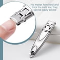 thumbnail image 1 of DPTALR Ultra-thin Portable Nail Clippers Manicure Tools Anti-splash Nail Clippers, 1 of 9