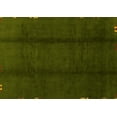 thumbnail image 1 of Ahgly Company Machine Washable Indoor Rectangle Abstract Yellow Modern Area Rugs, 7' x 9', 1 of 4