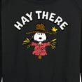 thumbnail image 3 of Peanuts - Snoopy Scarecrow Hay There - Women's Lightweight French Terry Long Sleeve Shirt, 3 of 6