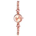 thumbnail image 3 of Women Elegant Bracelet Quartz Watch Zinc Alloy Star Shaped Fashion Accessory Rose Gold For Casual Occasions 1Pack, 3 of 4