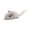 Gray, variant on Tuscom Squeaky Mouse Cat Toy – Realistic Plush Mouse with Squeaker Sound, Soft Fuzzy Chew & Self-Play Toy for Indoor Cats & Kittens, 7.5", Black