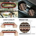 thumbnail image 5 of KUIFORTI Ethnic Style 15 PCS Car Seat Cover Set Car Seat Cover Steering Wheel Cover Seat belt Cover Pad Car Cup Coasters Car Garbage Bag Air Vent Storage Bag Rear View Mirror Cover Keychain, 5 of 6