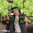 thumbnail image 6 of PMU Patrick's Day Balloons 11in Premium Lime Green with All-Over print white Shamrocks Pkg/25, 6 of 7
