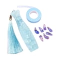 thumbnail image 3 of TISHITA Children Guzheng Finger Picks Set Fingertip Covers for Beginners Performance Blue, 3 of 8