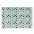 thumbnail image 1 of Abstract Cutting Board, Umbrellas Pattern in Rain Greyscale Illustration of Winter Accessories, Decorative Tempered Glass Cutting and Serving Board, Small Size, Grey Pale Grey White, by Ambesonne, 1 of 1
