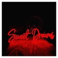 thumbnail image 4 of Letrero De Neón Sweet Dreams Para Decoración De Pared, Luz Con Letras, Dormitorio, Habitación, Fiesta De Boda, Bar, Club, Lámpara Iluminada 45cmx15cm, 4 of 4