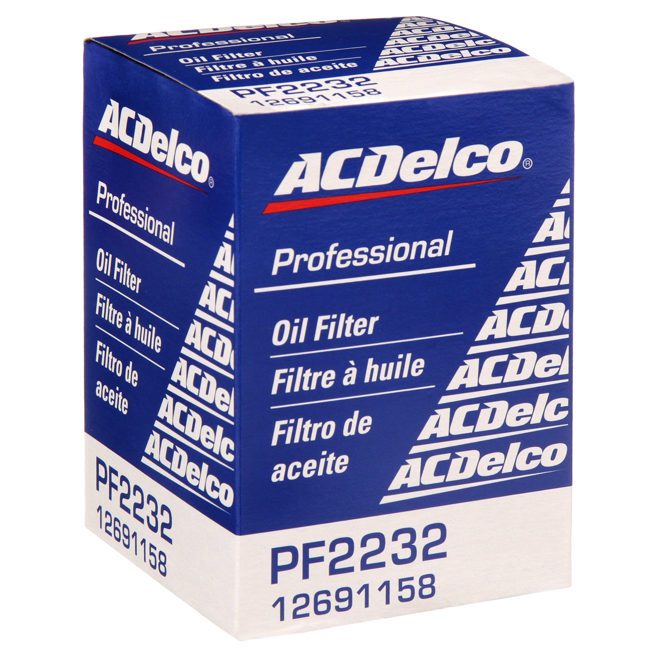 ACDelco PF2232 Engine Oil Filter Fits select: 2001-2019 CHEVROLET SILVERADO, 2001-2019 GMC SIERRA