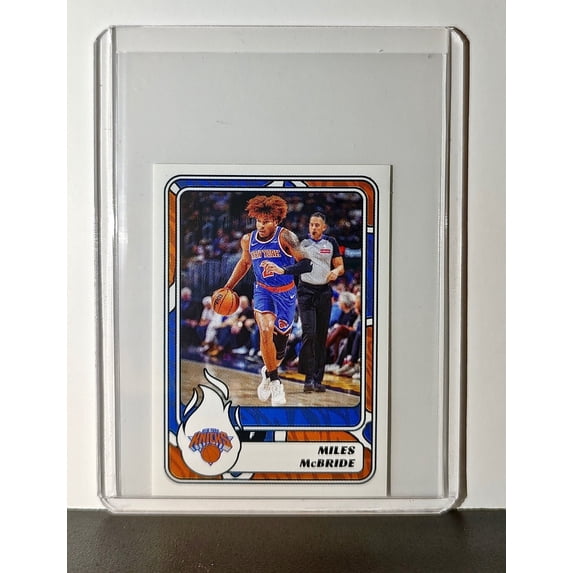 Miles McBride 2024-25 Panini NBA #231 Sticker Card New York Knicks