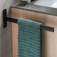 thumbnail image 3 of Stainless Steel Self Adhesive Towel Warmer Modern Rectangular Design for Bathroom, 3 of 5