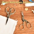 thumbnail image 3 of Tijeras de bordar AQUEENLY Sharp Stork de acero inoxidable, 2 unidades, 3 of 6
