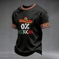 thumbnail image 3 of CONZONE Cinco De Mayo Mens T-Shirts Short Sleeve T-Shirts for Men Crew Neck Graphic Mexican May 5Th Tee Tops, 3 of 3