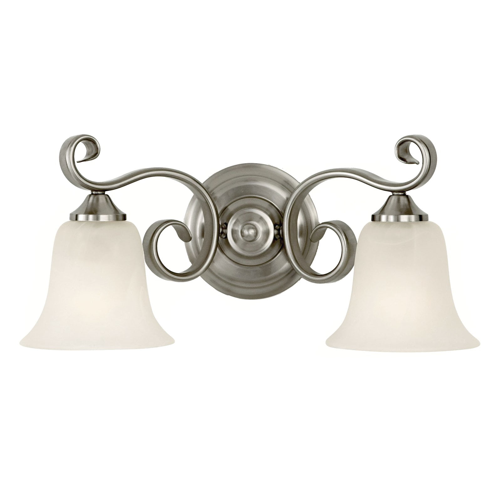 Feiss Vista Bathroom Wall Light 17.25W in. Brushed Steel