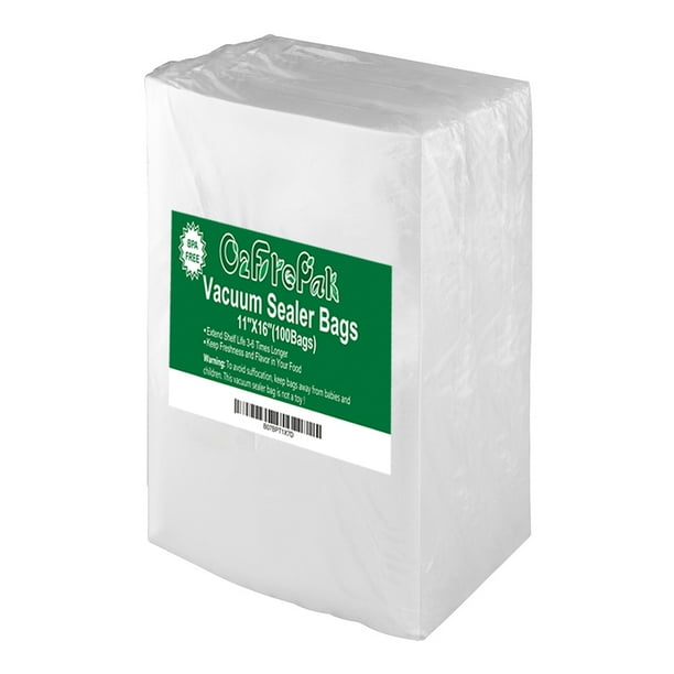 O2frepak 100 11" x 16" Gallon Vacuum Sealers Bag,Seal a Meal Food