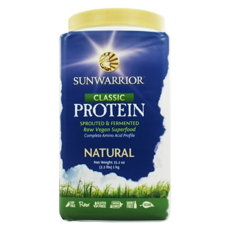 Sun Warrior - Protein Raw Vegan Natural - 2.2 lbs.