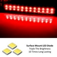 thumbnail image 4 of OEM-Spec Smoked Lens 48-SMD Full LED Rear Bumper Reflector Light Trims For 2023-up Toyota GR Corolla (E210), Function as Tail or Rear Fog Lights, 4 of 9