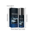 thumbnail image 2 of Car A/C Foam Cleaner 100ml Air Conditioner Vent Deep Cleaning Odor Removal Spray 1 Pack, 2 of 9