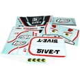 thumbnail image 2 of Losi B8255 5IVE-T Sticker & Graphic Sheet Set: Black, 2 of 2
