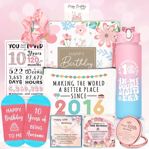 Set de regalo de cumpleaños para niña de 10 años YENCHORN con accesorios