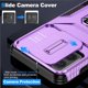 thumbnail image 2 of Funda para GANGXUN Motorola Moto G Power 2023 - Soporte metálico, Función magnética, Morado, 2 of 5