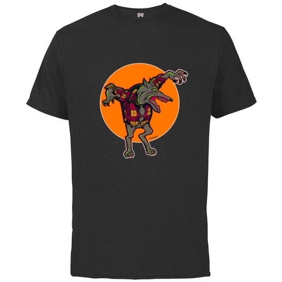 Disney 100 Nightmare Before Christmas Halloween Wolfman - Short Sleeve Cotton T-Shirt for Adults - Customized-Black