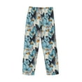 thumbnail image 4 of Kdxio Butterflys Print Men's Sleep Pajama Pant Lounge Pants with Pockets, 4 of 8