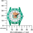thumbnail image 5 of Guardians of the Galaxy Evergreen Groot Boys' Greed Plastic Time Teacher Watch, Black Hook and Loop Nylon Strap, 5 of 6