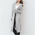 thumbnail image 2 of aidice Long Cardigans for Women Casual Long Sleeve Fitting Tops Fall Comfy Trendy Open Front Cardigans, 2 of 6